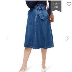 J. Crew Point Sur Denim skirt size 2